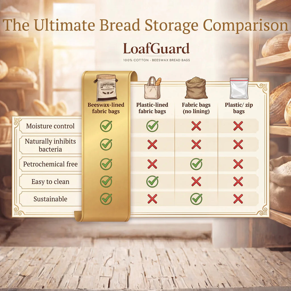 LoafGuard™ Beeswax Bread Bag